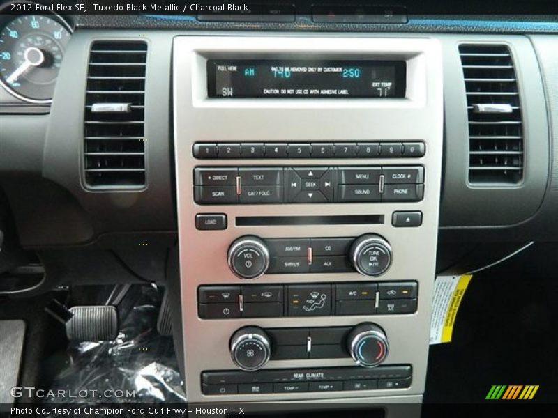 Tuxedo Black Metallic / Charcoal Black 2012 Ford Flex SE