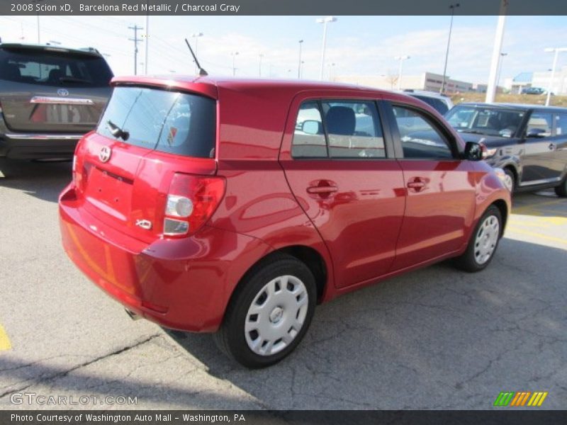 Barcelona Red Metallic / Charcoal Gray 2008 Scion xD