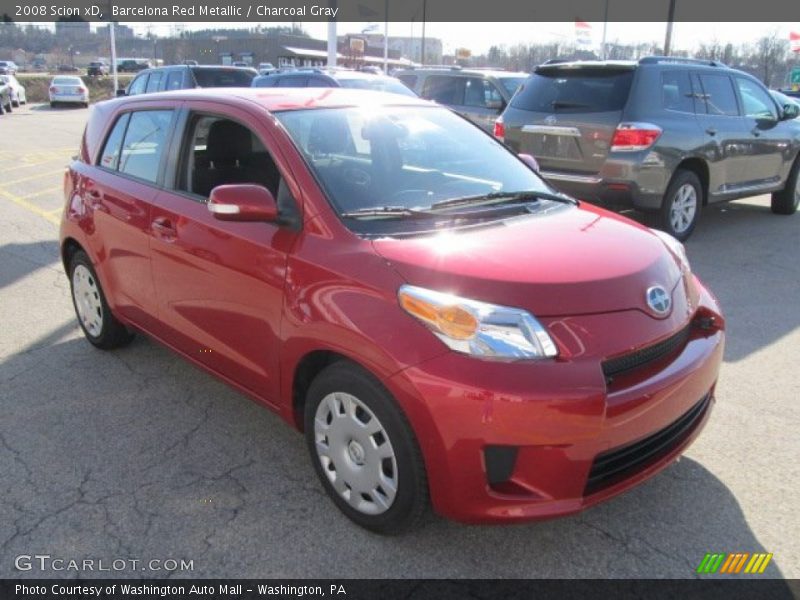 Barcelona Red Metallic / Charcoal Gray 2008 Scion xD