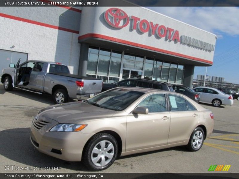 Desert Sand Metallic / Bisque 2009 Toyota Camry LE