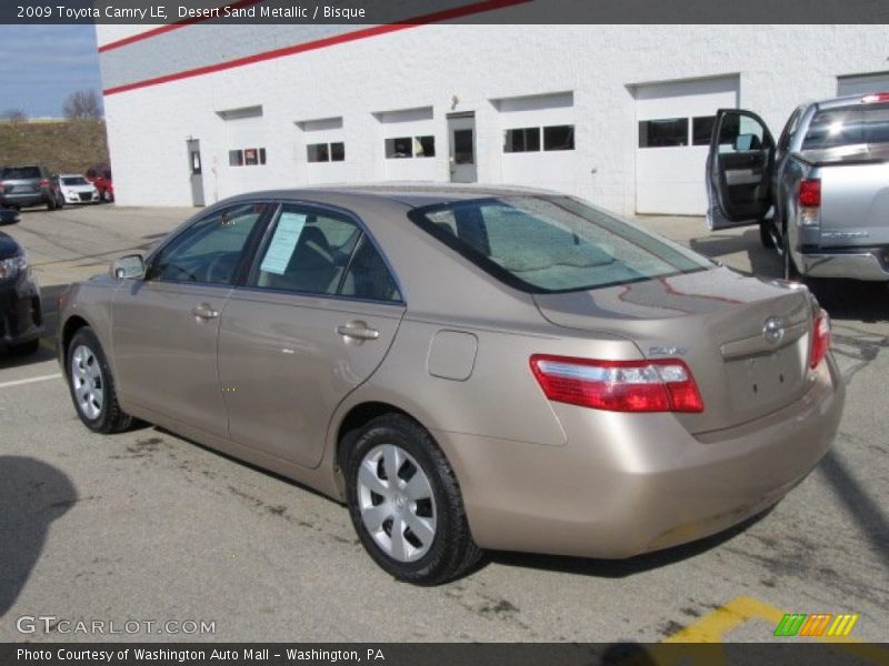 Desert Sand Metallic / Bisque 2009 Toyota Camry LE