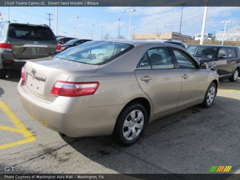 Desert Sand Metallic / Bisque 2009 Toyota Camry LE