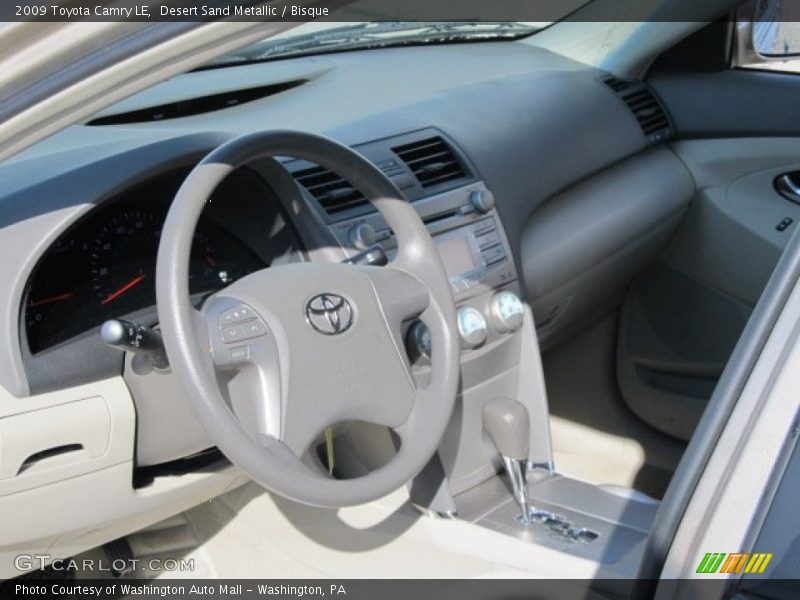 Desert Sand Metallic / Bisque 2009 Toyota Camry LE