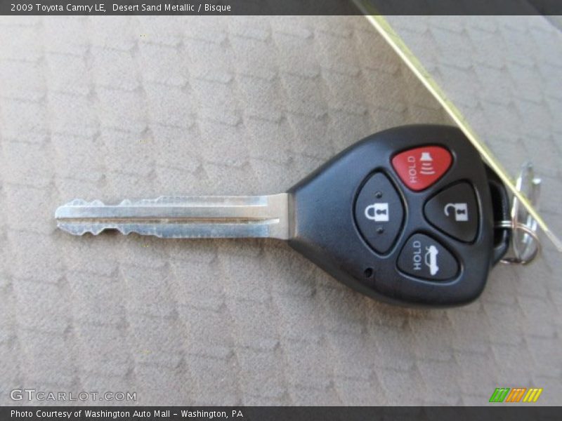 Desert Sand Metallic / Bisque 2009 Toyota Camry LE