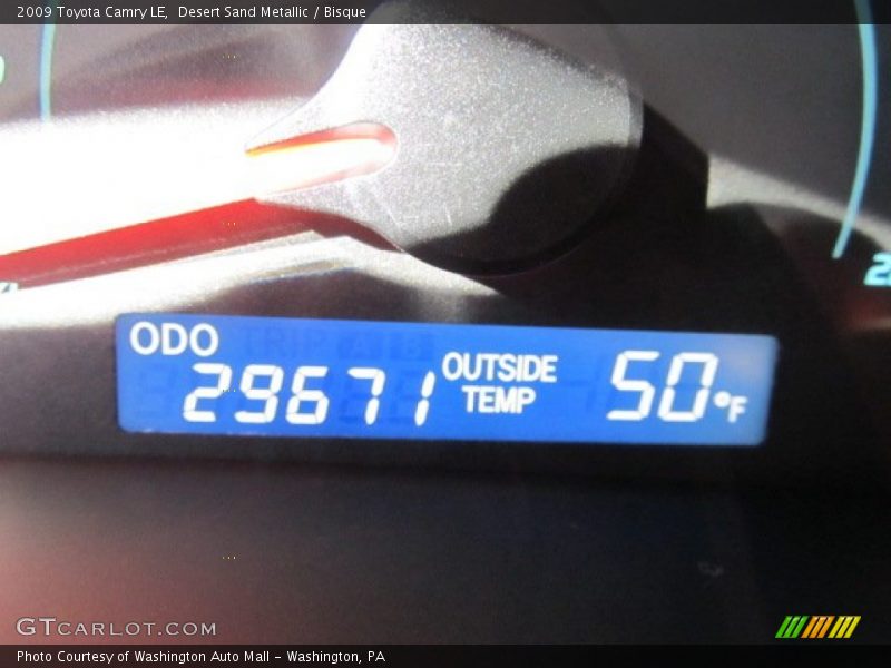 Desert Sand Metallic / Bisque 2009 Toyota Camry LE