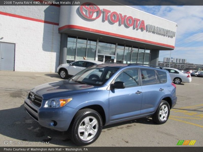 Pacific Blue Metallic / Ash 2008 Toyota RAV4 4WD