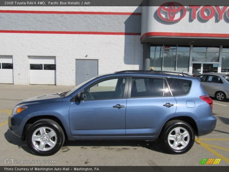 Pacific Blue Metallic / Ash 2008 Toyota RAV4 4WD