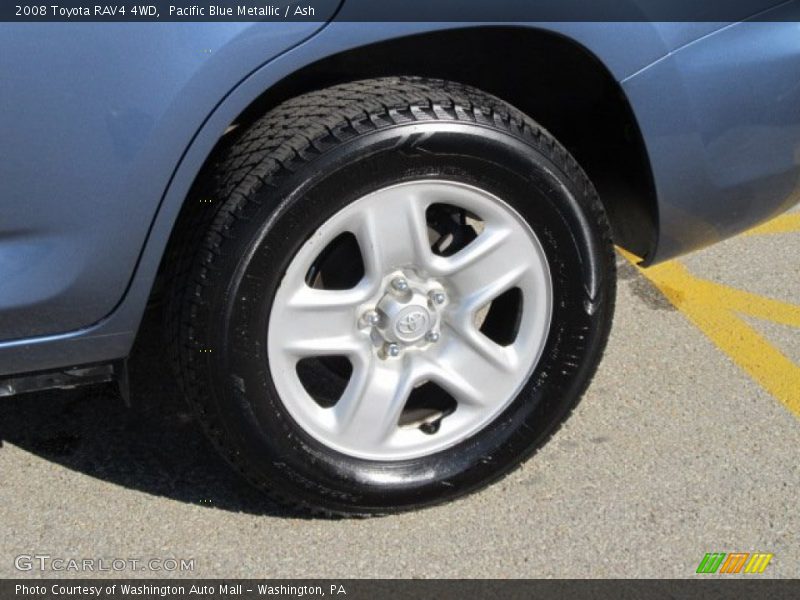 Pacific Blue Metallic / Ash 2008 Toyota RAV4 4WD