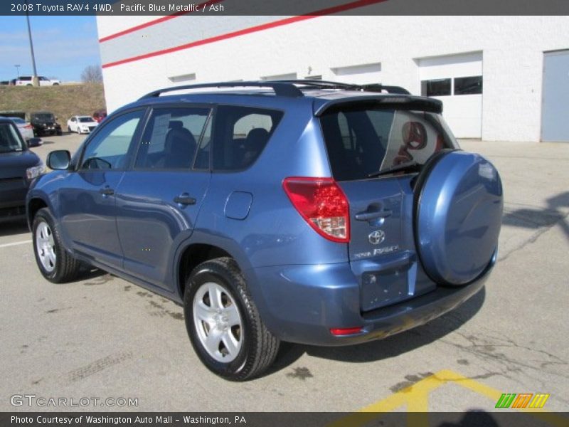 Pacific Blue Metallic / Ash 2008 Toyota RAV4 4WD