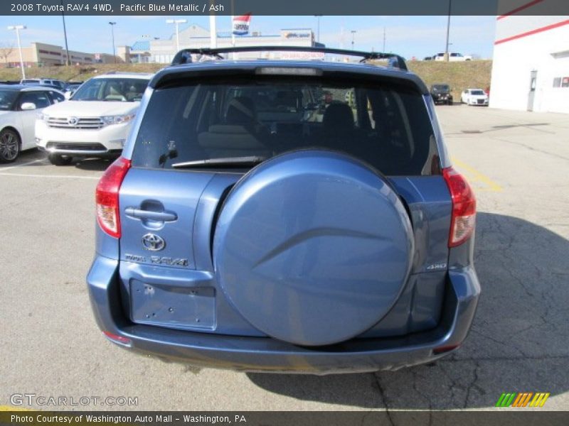 Pacific Blue Metallic / Ash 2008 Toyota RAV4 4WD