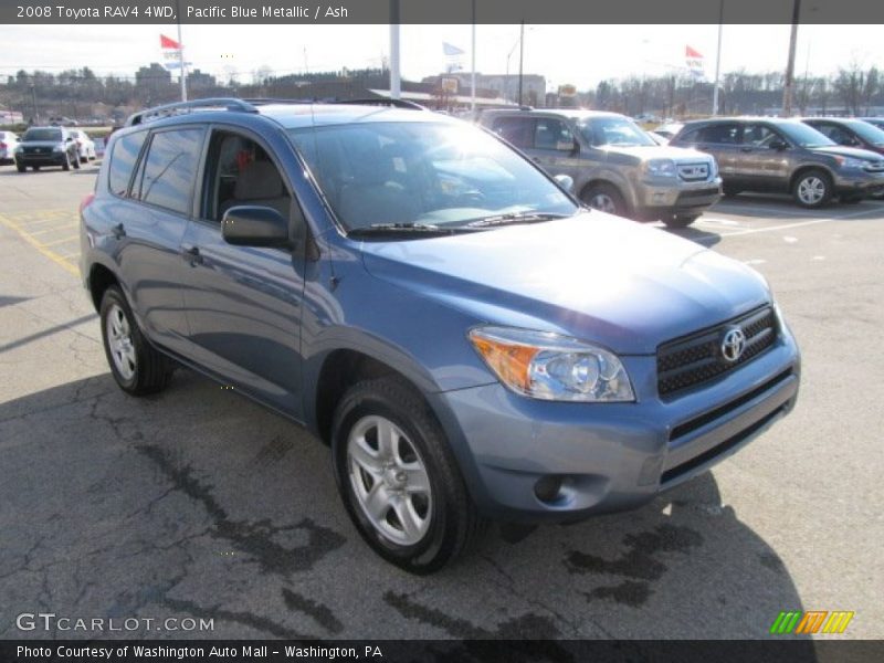 Pacific Blue Metallic / Ash 2008 Toyota RAV4 4WD