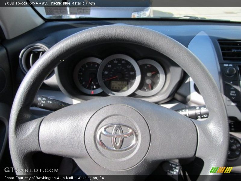 Pacific Blue Metallic / Ash 2008 Toyota RAV4 4WD