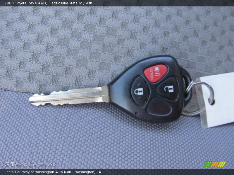 Pacific Blue Metallic / Ash 2008 Toyota RAV4 4WD