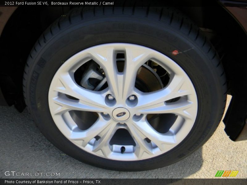 Bordeaux Reserve Metallic / Camel 2012 Ford Fusion SE V6