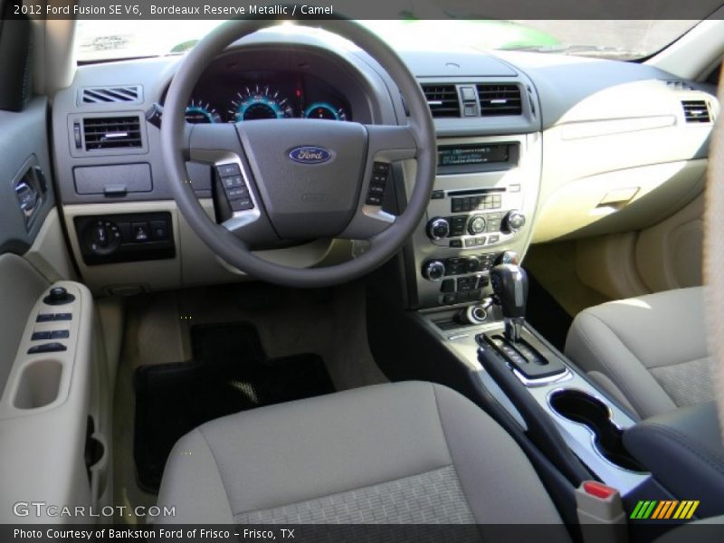 Bordeaux Reserve Metallic / Camel 2012 Ford Fusion SE V6