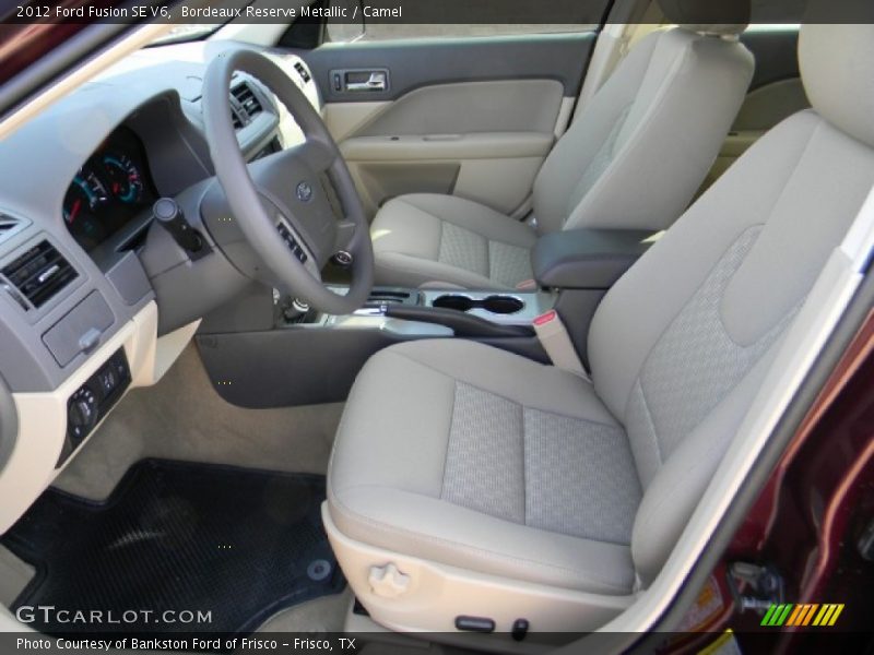 Bordeaux Reserve Metallic / Camel 2012 Ford Fusion SE V6