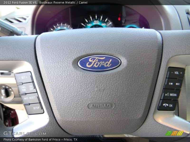 Bordeaux Reserve Metallic / Camel 2012 Ford Fusion SE V6