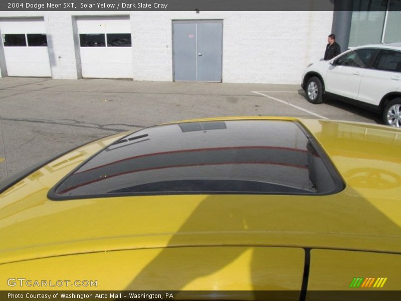 Solar Yellow / Dark Slate Gray 2004 Dodge Neon SXT