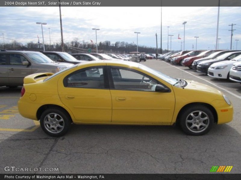 Solar Yellow / Dark Slate Gray 2004 Dodge Neon SXT