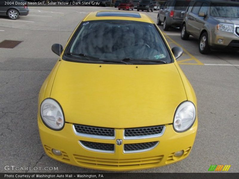 Solar Yellow / Dark Slate Gray 2004 Dodge Neon SXT