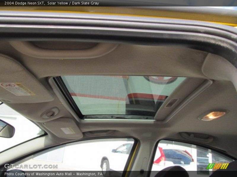 Solar Yellow / Dark Slate Gray 2004 Dodge Neon SXT