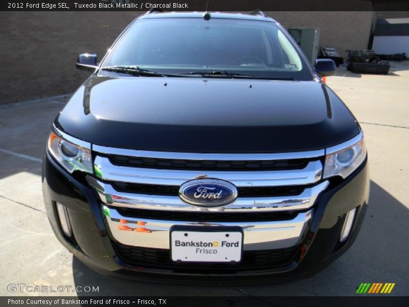 Tuxedo Black Metallic / Charcoal Black 2012 Ford Edge SEL