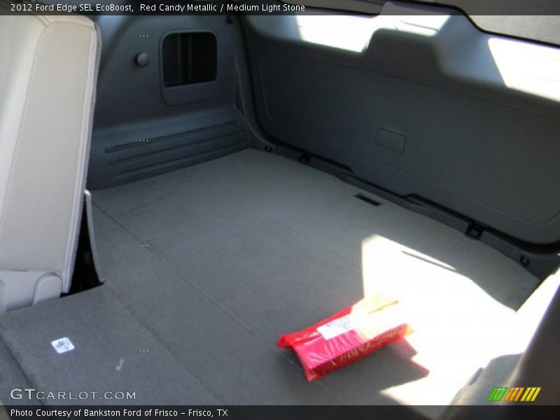 Red Candy Metallic / Medium Light Stone 2012 Ford Edge SEL EcoBoost