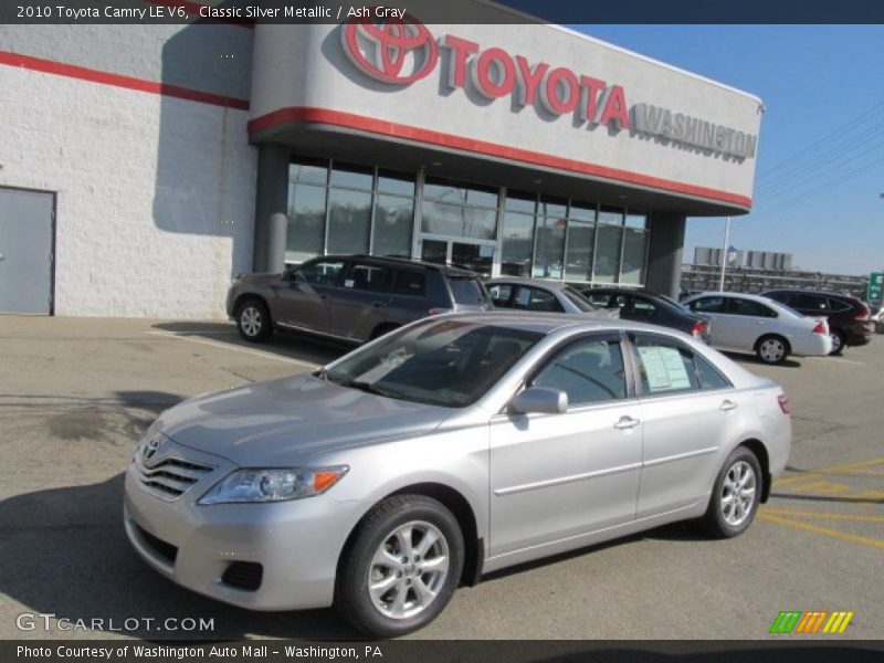 Classic Silver Metallic / Ash Gray 2010 Toyota Camry LE V6