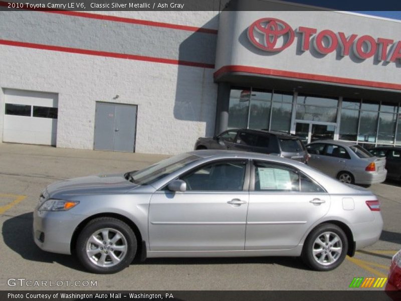 Classic Silver Metallic / Ash Gray 2010 Toyota Camry LE V6