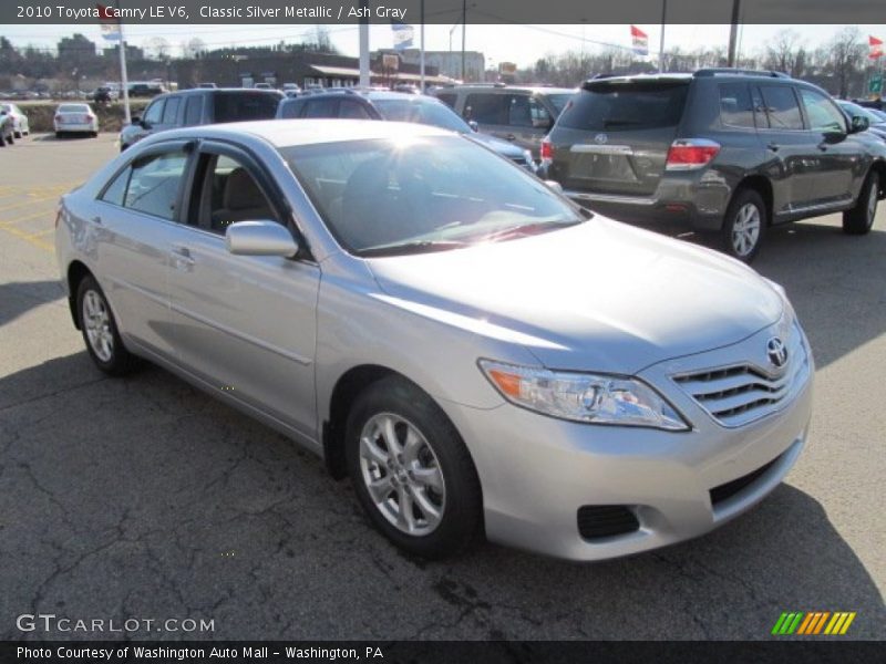Classic Silver Metallic / Ash Gray 2010 Toyota Camry LE V6