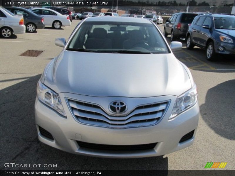 Classic Silver Metallic / Ash Gray 2010 Toyota Camry LE V6