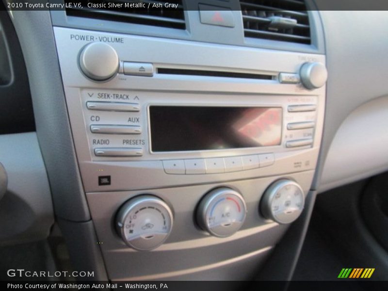 Classic Silver Metallic / Ash Gray 2010 Toyota Camry LE V6