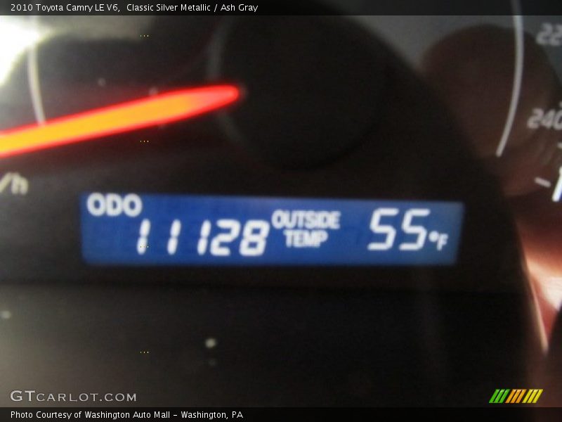 Classic Silver Metallic / Ash Gray 2010 Toyota Camry LE V6