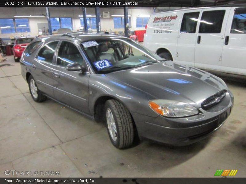 Dark Shadow Grey Metallic / Dark Charcoal 2002 Ford Taurus SEL Wagon