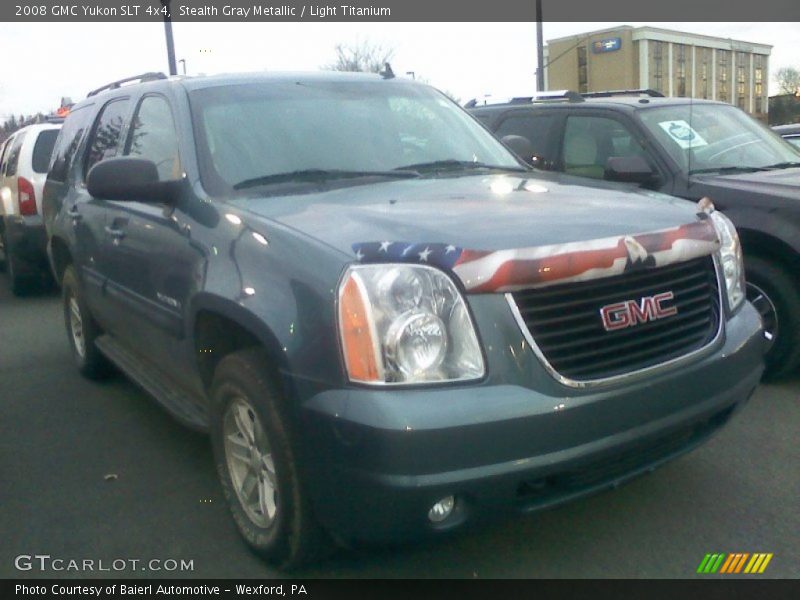 Stealth Gray Metallic / Light Titanium 2008 GMC Yukon SLT 4x4