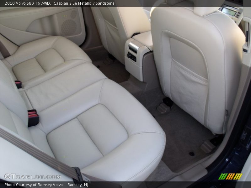 Caspian Blue Metallic / Sandstone 2010 Volvo S80 T6 AWD