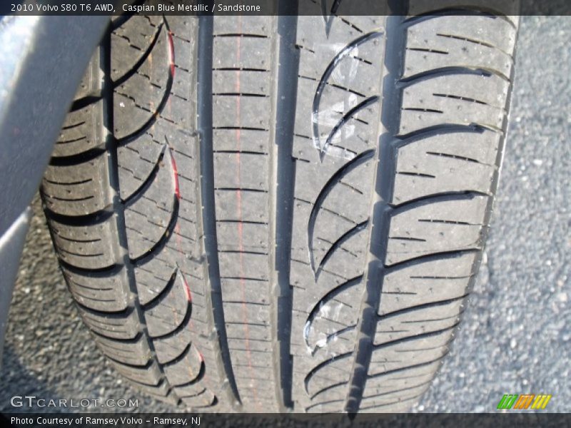 Caspian Blue Metallic / Sandstone 2010 Volvo S80 T6 AWD