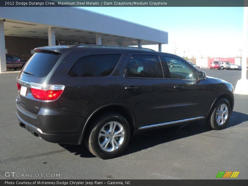 Maximum Steel Metallic / Dark Graystone/Medium Graystone 2012 Dodge Durango Crew
