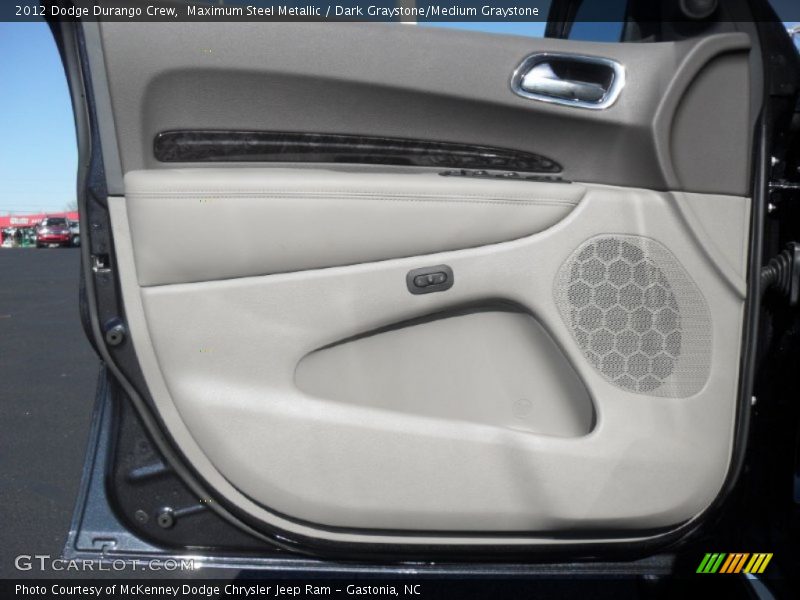 Maximum Steel Metallic / Dark Graystone/Medium Graystone 2012 Dodge Durango Crew