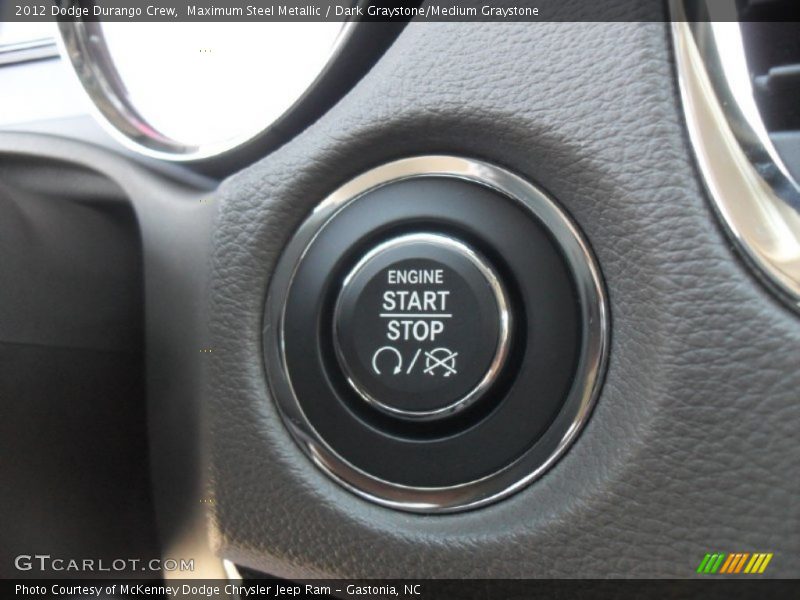 Maximum Steel Metallic / Dark Graystone/Medium Graystone 2012 Dodge Durango Crew