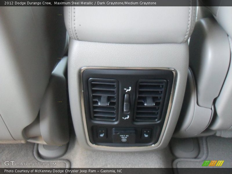 Maximum Steel Metallic / Dark Graystone/Medium Graystone 2012 Dodge Durango Crew
