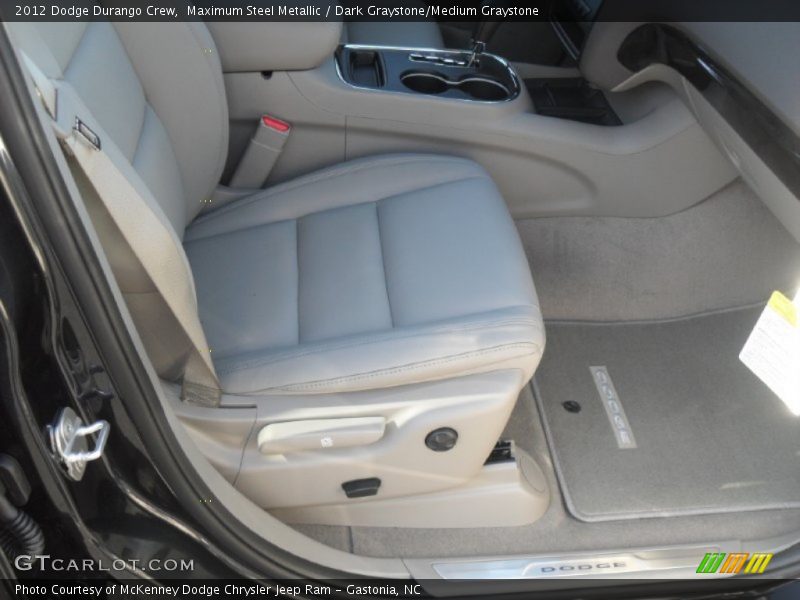Maximum Steel Metallic / Dark Graystone/Medium Graystone 2012 Dodge Durango Crew