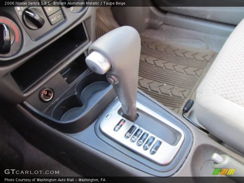Brilliant Aluminum Metallic / Taupe Beige 2006 Nissan Sentra 1.8 S