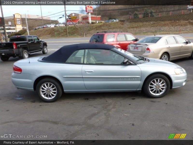  2001 Sebring Limited Convertible Sterling Blue Satin Glow