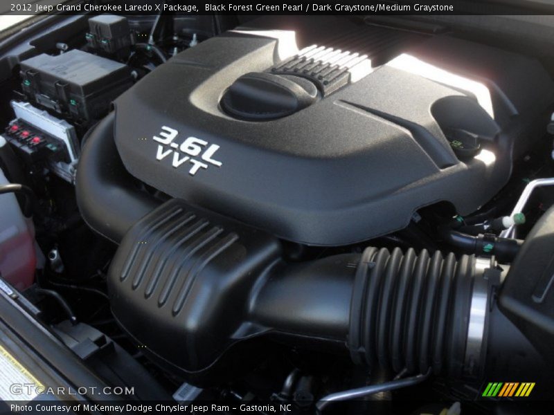 2012 Grand Cherokee Laredo X Package Engine - 3.6 Liter DOHC 24-Valve VVT V6