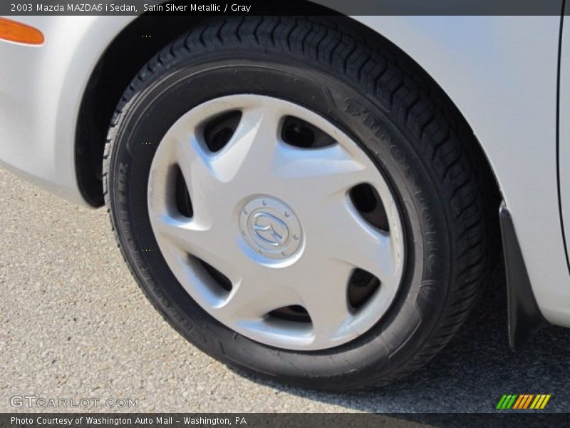 Satin Silver Metallic / Gray 2003 Mazda MAZDA6 i Sedan