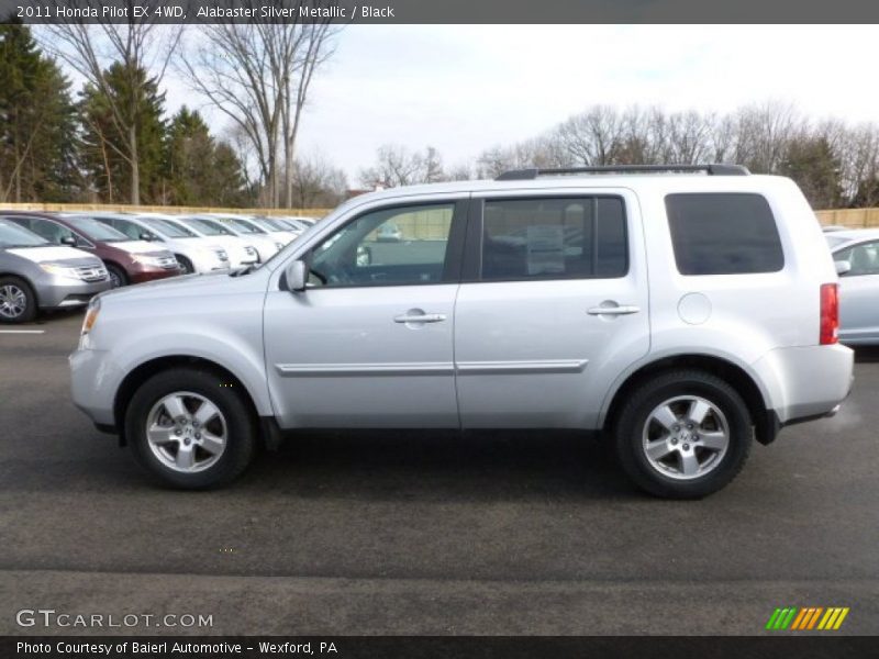  2011 Pilot EX 4WD Alabaster Silver Metallic