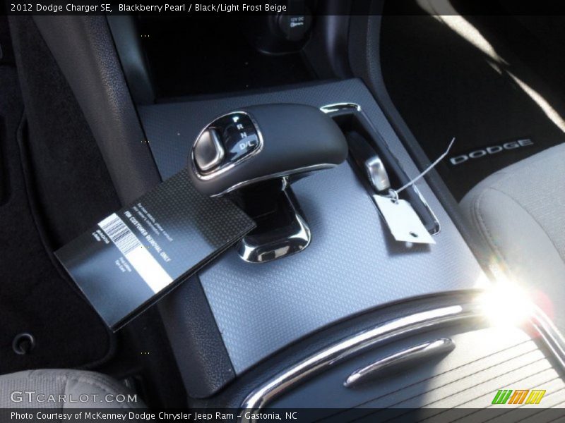  2012 Charger SE 8 Speed Automatic Shifter