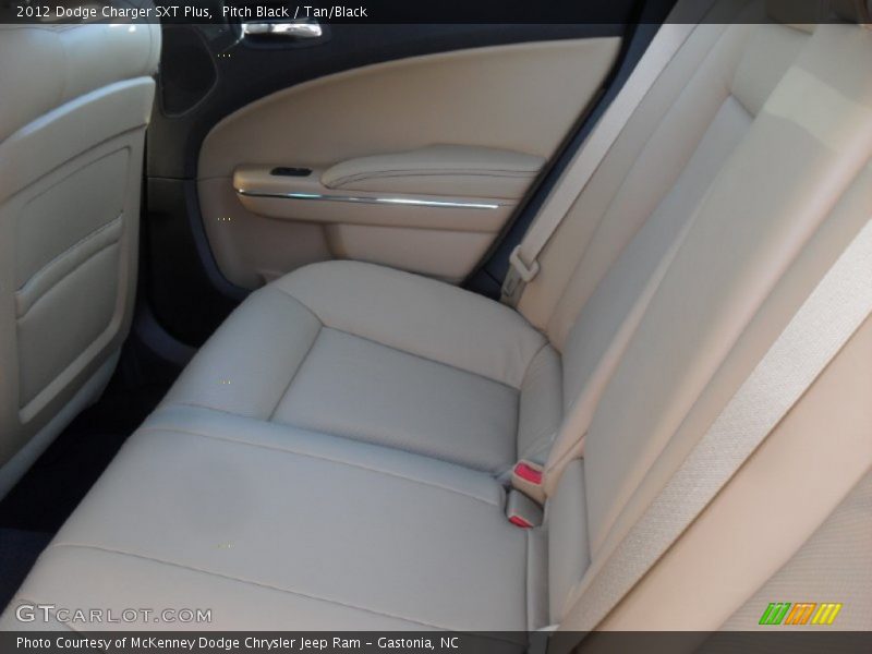 Pitch Black / Tan/Black 2012 Dodge Charger SXT Plus