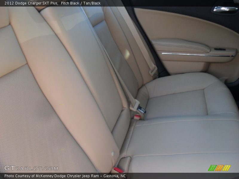 Pitch Black / Tan/Black 2012 Dodge Charger SXT Plus